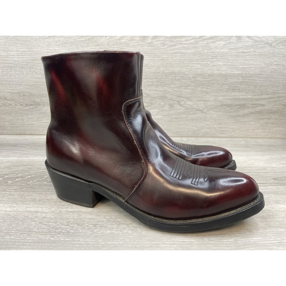Durango TR2542‎ Men's Boot Cowboy Western Brown Leather 10 Riding Rodeo Ranch